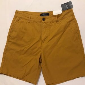 Forever 21 Woven Slim- Stretch Mustard